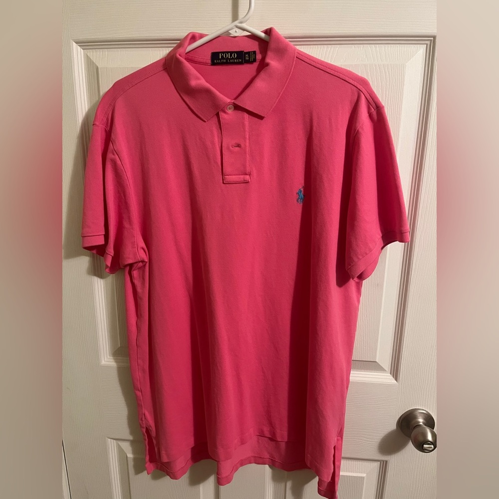 Ralph Lauren Vibrant Pink Polo Shirt